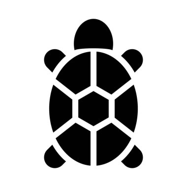 Kaplumbağa vektör düz simge