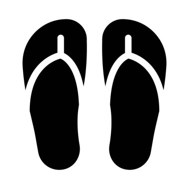 Sleeper vektör glyph düz simgesi