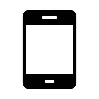 telefon vektörü simgesi düz simgesi