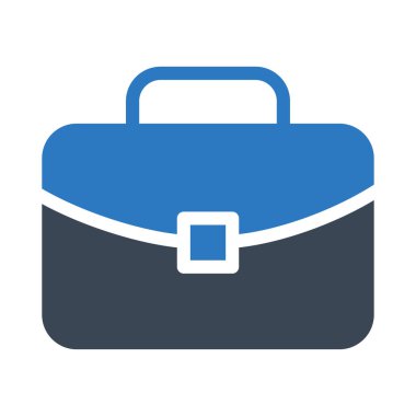 evrak çantası vektör renk simgesi