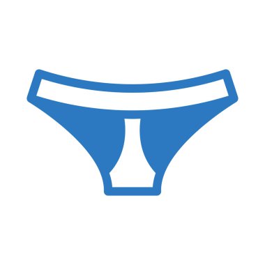 erkek iç çamaşırı vektör renk simgesi