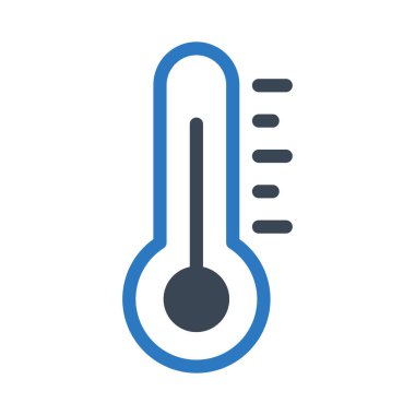 termometre vektör renk simgesi 