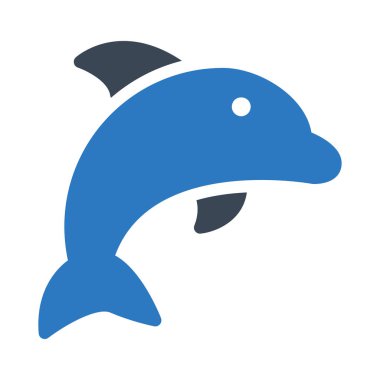 Deniz ürünleri vektör renk simgesi