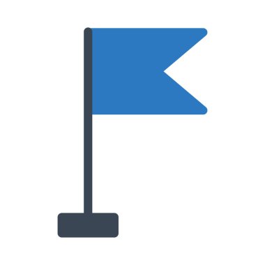 bayrak vektör renk simgesi