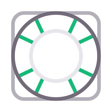 binoküler vektör renk simgesi