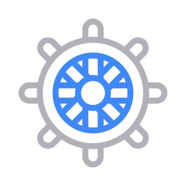 merdiven vektörü renk çizgisi simgesi