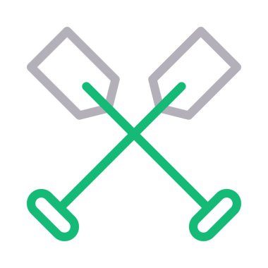 Kano vektör renk çizgisi simgesi