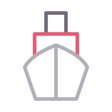 binoküler vektör renk simgesi