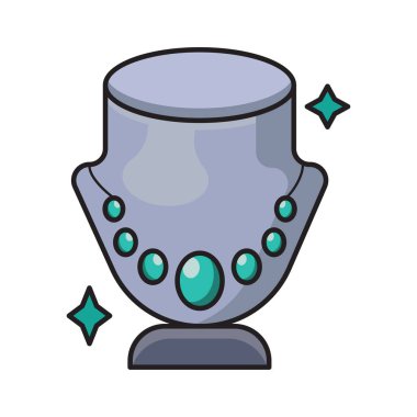 madalyon düz çizgi simgesi 