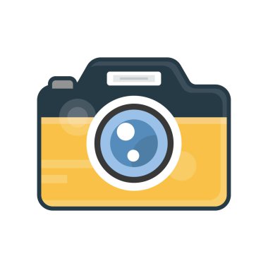 kamera düz çizgi simgesi 