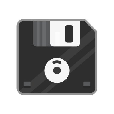 diskette düz çizgi simgesi 