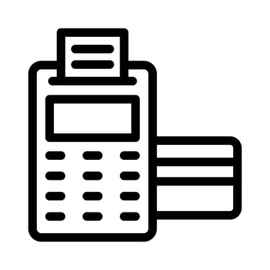 çevrimiçi vektör ince çizgi simgesi