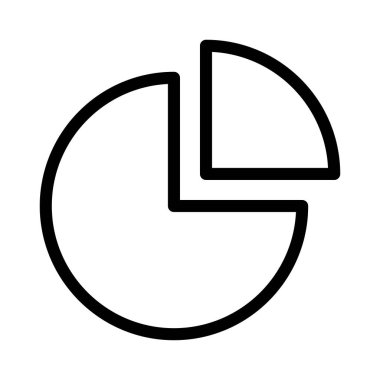 grafik vektörü ince çizgi simgesi