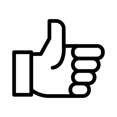 Geri besleme vektörü ince çizgi simgesi