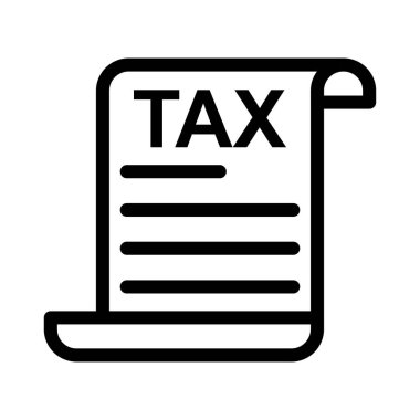 belge vektörü ince çizgi simgesi