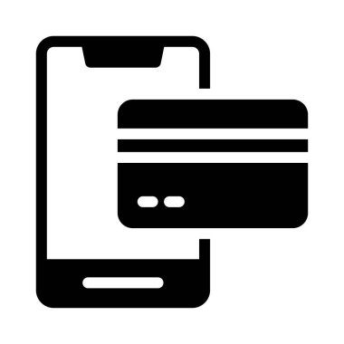 Kart vektör düz simgesi