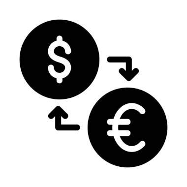 vektör glifini düz simgeye aktar