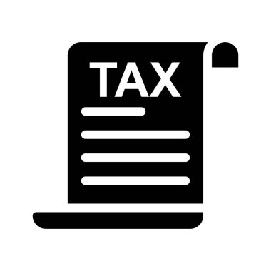 belge vektörü düz simge