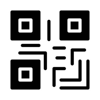 kod vektör düz simgesi