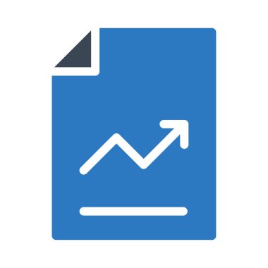 büyüme vektörü renk simgesi 