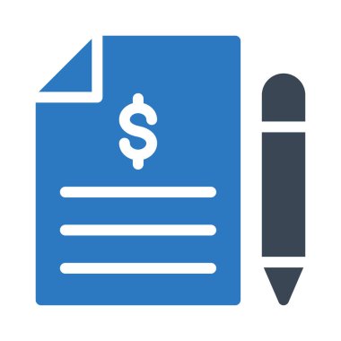 fatura vektörü renk simgesi 