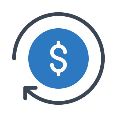 vektör renk simgesini transfer et 