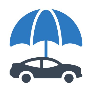 araba vektör renk simgesi 