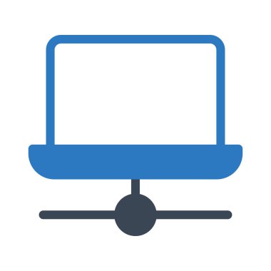 ağ vektörü renk simgesi 