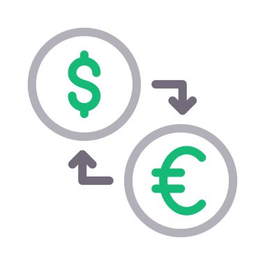 vektör renk çizgisi simgesini transfer et