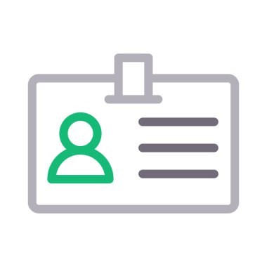 rozet vektör renk çizgisi simgesi