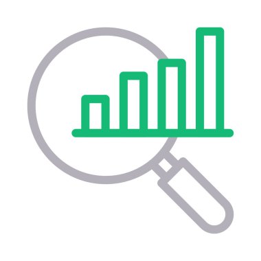 grafik vektör renk çizgisi simgesi