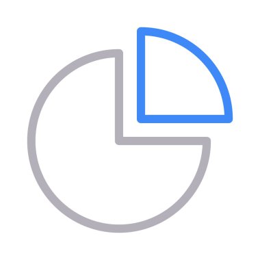 grafik vektör renk çizgisi simgesi