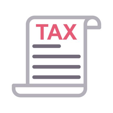 belge vektör renk çizgisi simgesi