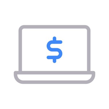 çevrimiçi vektör renk çizgisi simgesi