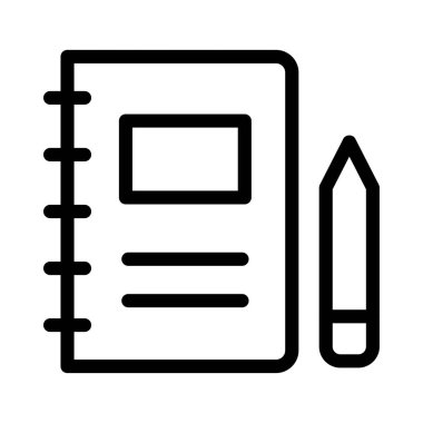 Vektör ince çizgi simgesini düzenle