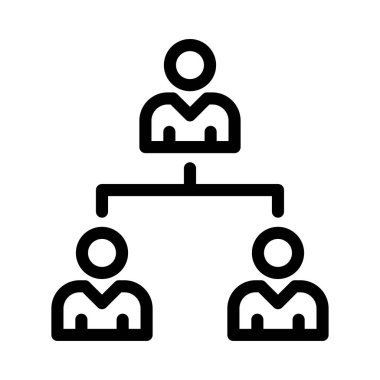 takım vektör ince çizgi simgesi