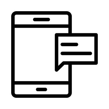 kabarcık vektörü ince çizgi simgesi