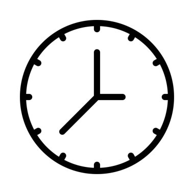 yönetim vektörü ince çizgi simgesi