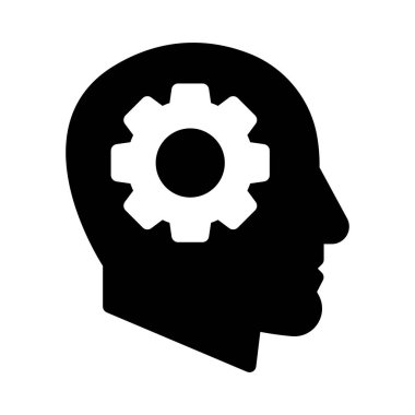 fikir vektör düz simgesi