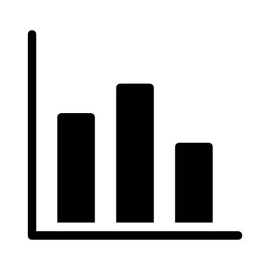 grafik vektör düz simgesi