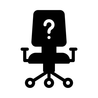 görev vektör düz simgesi