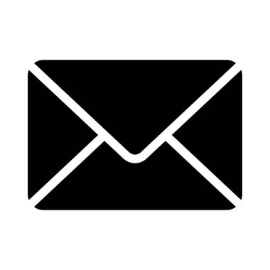 ileti vektörü düz simgesi