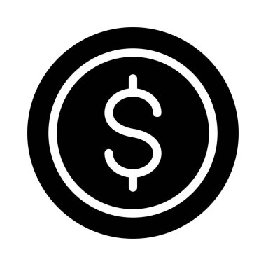 para birimi vektör düz simgesi