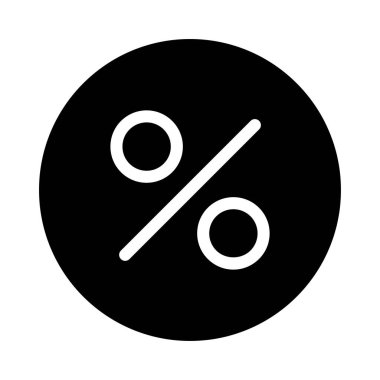 vektör glyph düz simgesi teklif et