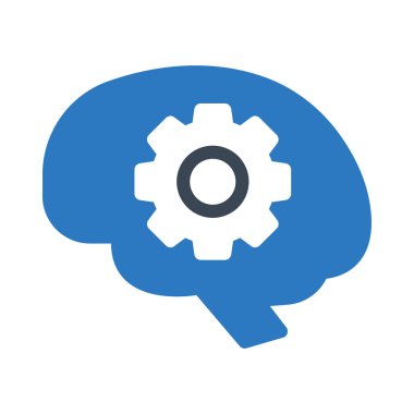 fikir vektörü renk simgesi