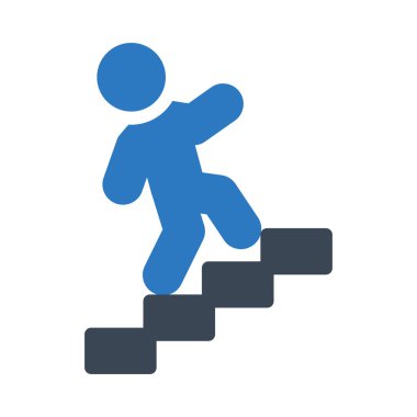 merdiven vektörü renk simgesi