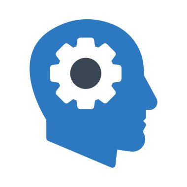 fikir vektörü renk simgesi