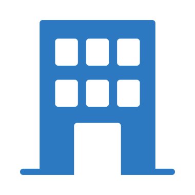 ofis vektörü renk simgesi