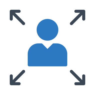 profil vektör renk simgesi