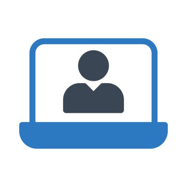 kullanıcı vektörü renk simgesi